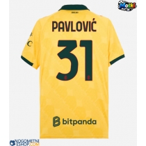 Moški Nogometni dresi AC Milan Strahinja Pavlovic #31 Tretji 2025-26 Kratek Rokav